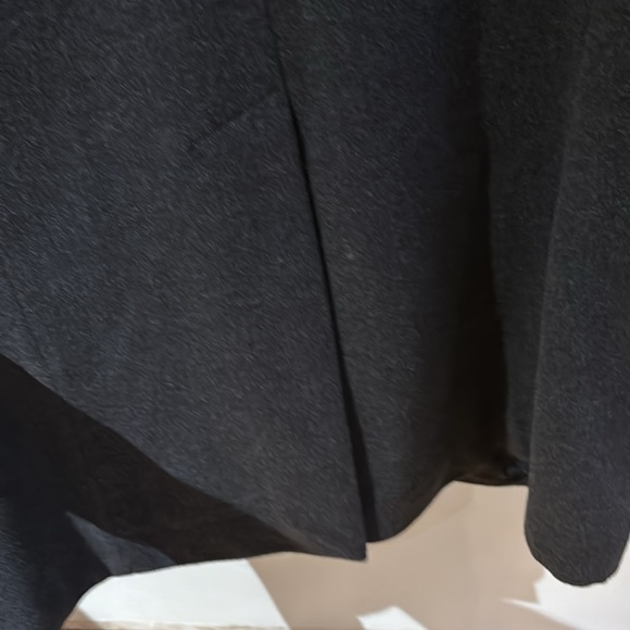 Charcoal grey wool overcoat - Picture 5 of 5